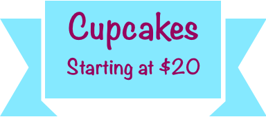 cupcake price banner