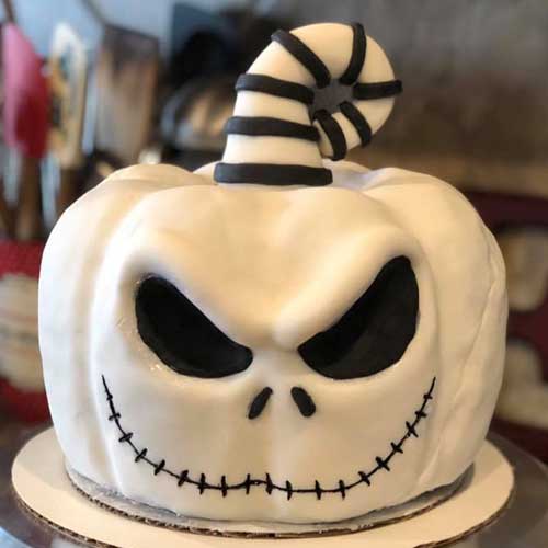 Jack the pumpkin king cake