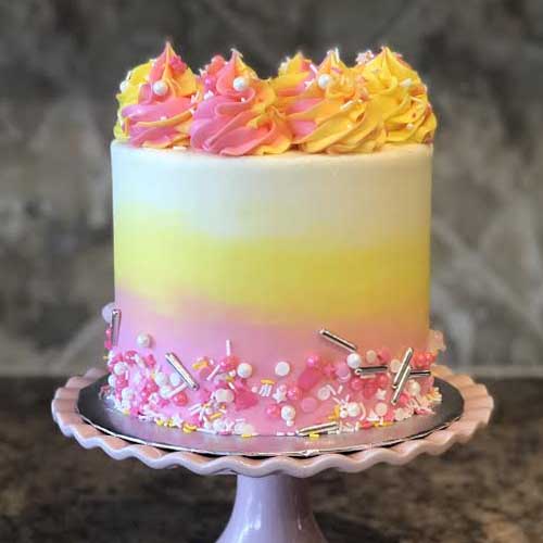 pink lemonaid cake